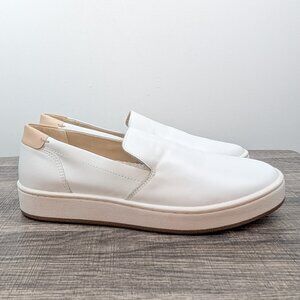 Lucky Brand White Hadie Loafers Size 8.5 Country Club Summer Resort Posh Cruise